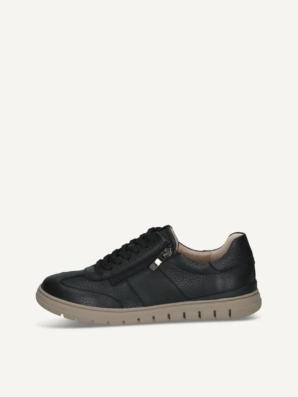 CAPRICE Sneaker, black, made of Leather, Size 39 (#4870)