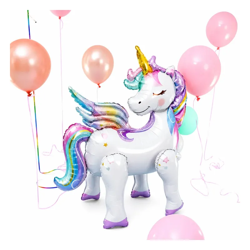 Folieballong Unicorn 3D 104 cm
