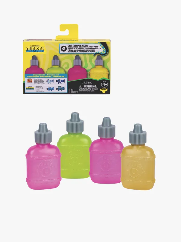 Minions & Monster Prutt-blaster Supreme Refill 4-pack
