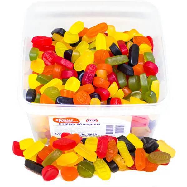 English Winegums Storpack - 2 kg