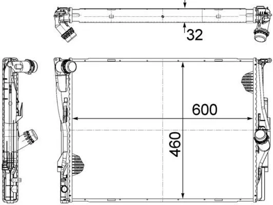 Kylare MAHLE CR 1087 000S