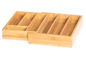 Maku Justerbar bestickinsats 36-60 centimeter, bambu