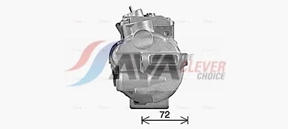 AC-kompressor AVA COOLING SYSTEMS MSAK755