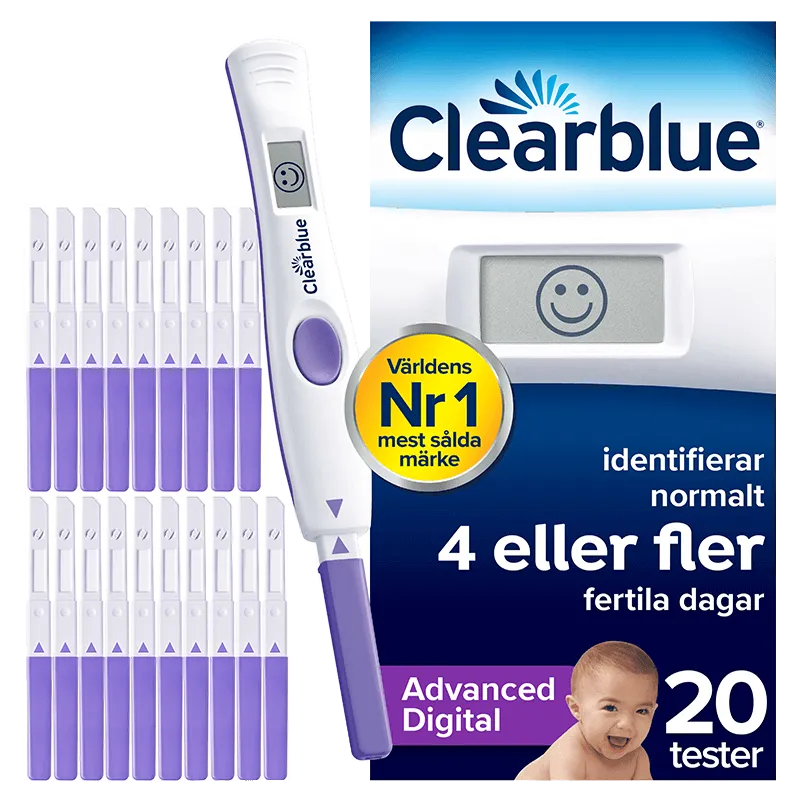 Clearblue Advanced Digital Ägglossningstest - 20-pack