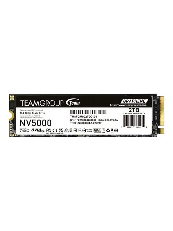 Team Group NV5000 - SSD - 2 TB - PCIe 4.0 x4 (NVMe)