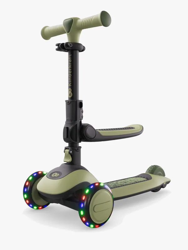Kinderkraft Sparkcykel Halley 2, Grön