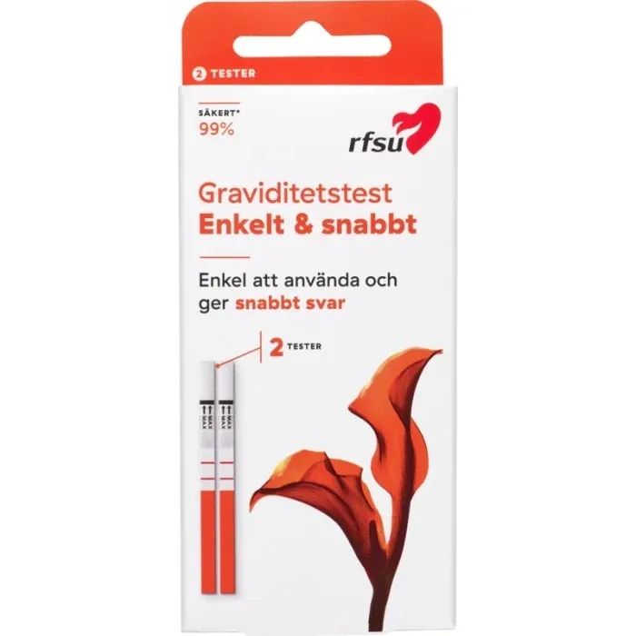 2-pack RFSU Graviditetstest