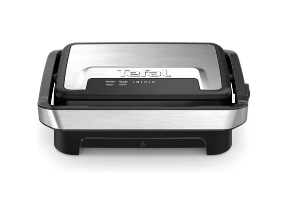 Tefal Inicio GC270D10 - Grill - elektrisk - 334 cm2 - rostfritt stål/svart