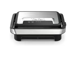 Tefal Inicio GC270D10 - Grill - elektrisk - 334 cm2 - rostfritt stål/svart