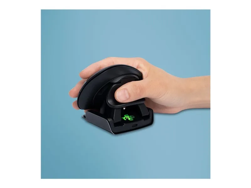 R-Go Tools R-Go Ambidextrous Ergonomic mouse Twister - Vertical mouse - Optic - 3 knappar - Svart
