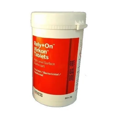 Ytdesinfektion Virkon Rely+On – 5g tablett 50st – 50 st