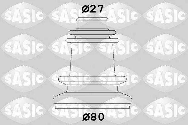 Bälgsats, drivaxel SASIC 4003409