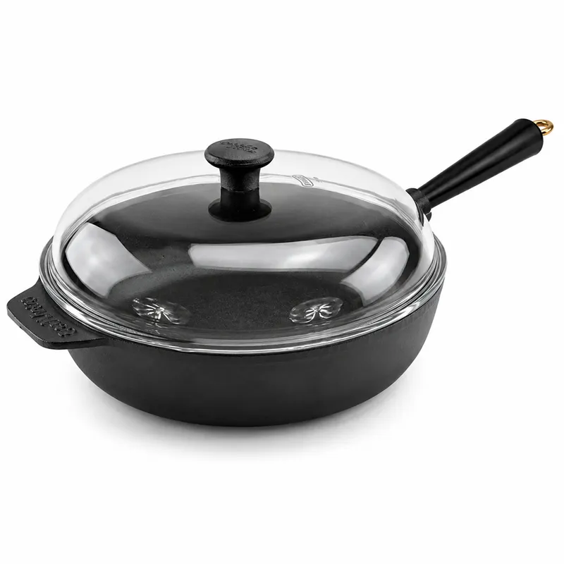Carl victor Gold traktörpanna med glaslock 28 cm