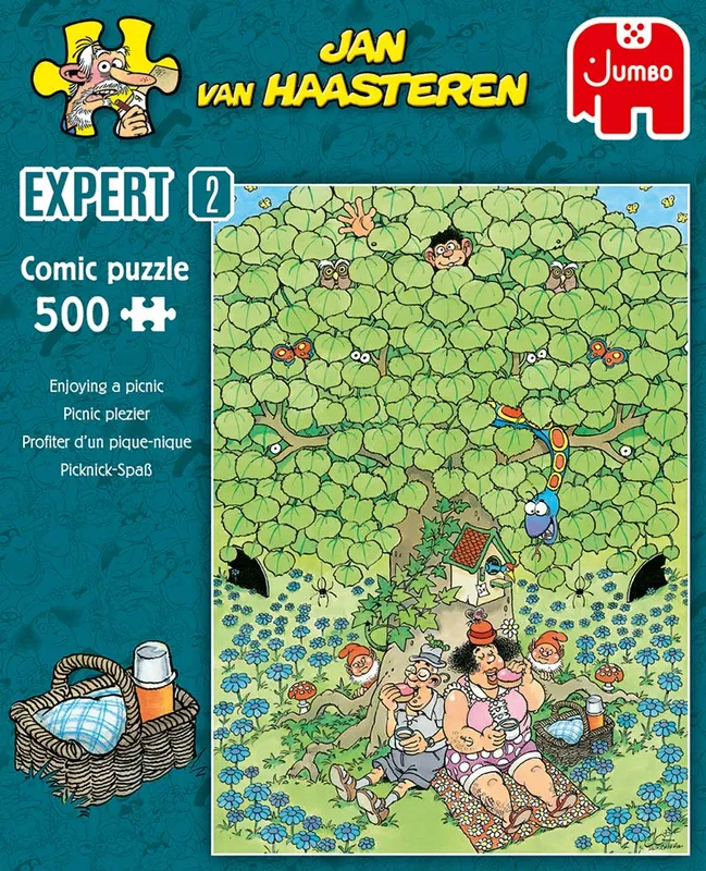 Pussel – Expert 2: Njuter av en picknick 500 bitar