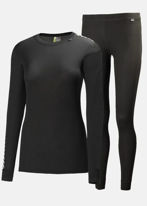 Helly Hansen Women's HH Comfort Dry Set Black (#5188)