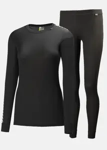 Helly Hansen Women's HH Comfort Dry Set Black (#5188)