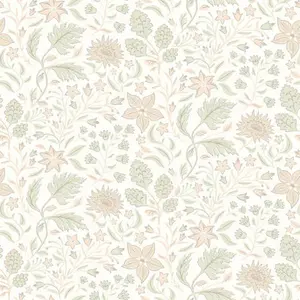 Fiona Walldesign Home NW 200602 Tapet Meadow Vit/multi