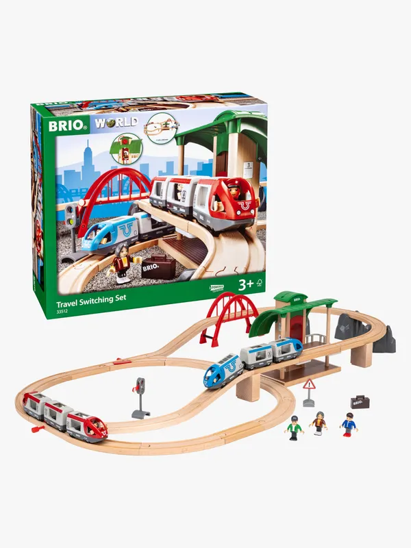 Brio World Stora Persontågsetet, Brio Träjärnväg