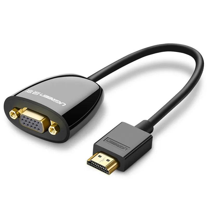 UGREEN HDMI hane till VGA hon Adapter utan ljud – svart