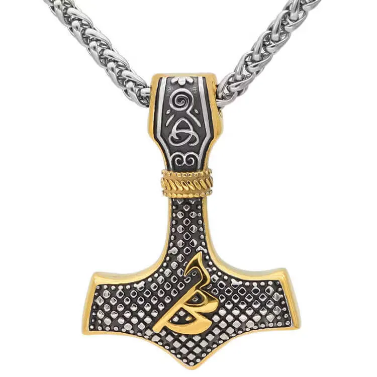 Halsband Berserker Silver 4mm