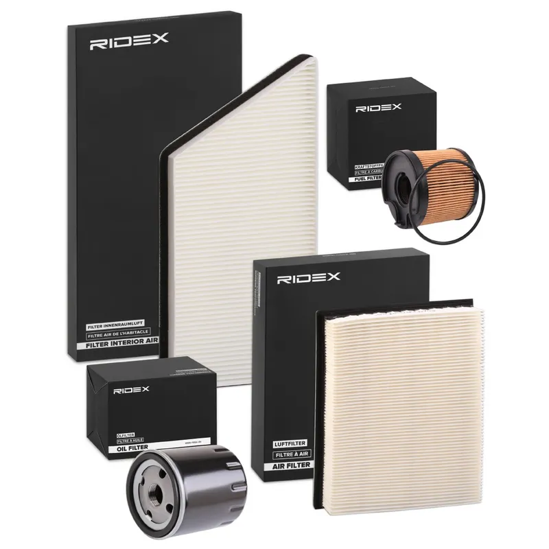 Filtersats RIDEX 4055F11278