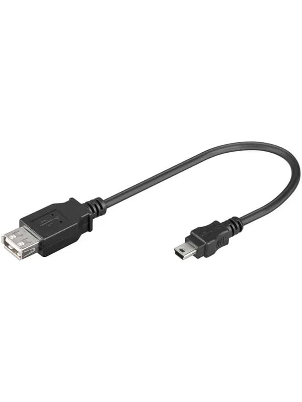 Pro USB Adapter USB A (F)-USB Mini B (M)
