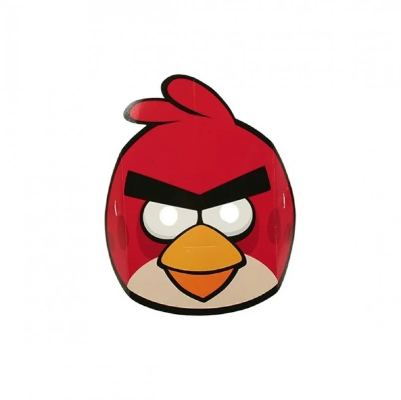 Ansiktsmasker Angry Birds Red – 6-pack