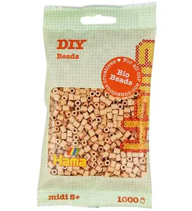 Hama Bio Midi Pärlor - 1000 st. - 27 Beige