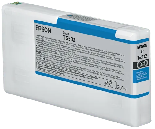 Epson Blekk Cyan T653 - Stylus Pro 4900 200ml