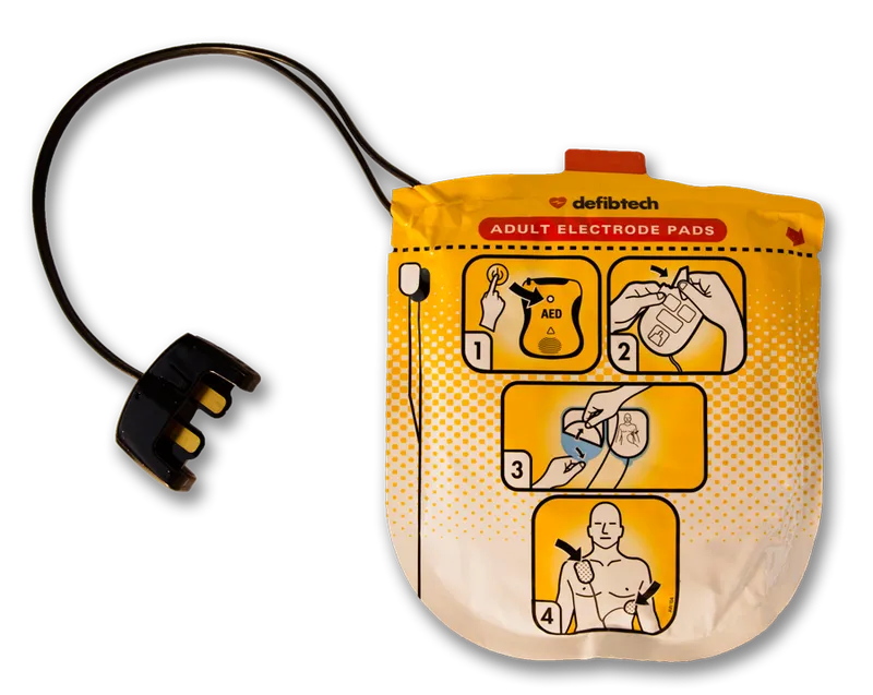Defibtech DDP-2001 Elektrod 1 par, till Lifeline View-hjärtstartare