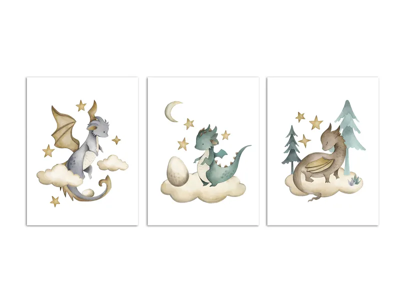 Posters - Drake / Set om 3