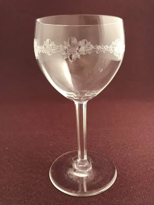 Orrefors – Kerstin – Vitvins glas Design Edvard Hald