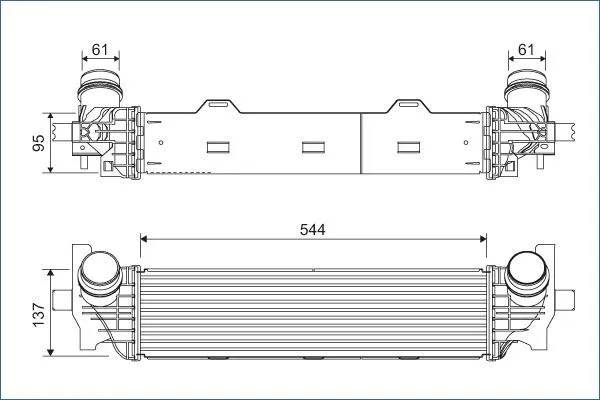 VALEO 822934 Intercooler