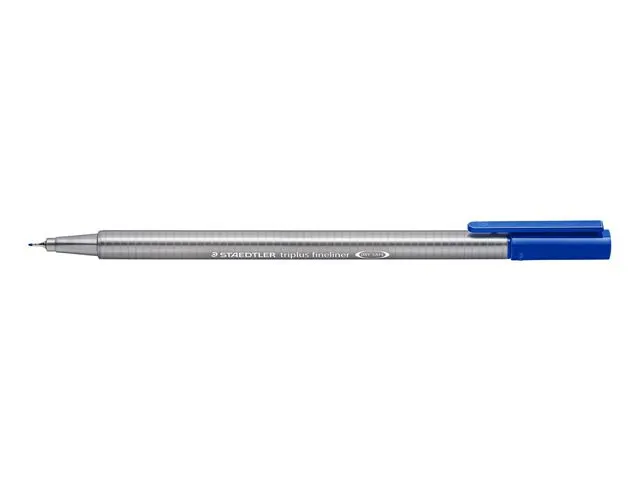 STAEDTLER triplus - Fineliner - blå - vattenbaserat bläck - 0.3 mm - superfin
