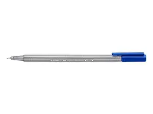 STAEDTLER triplus - Fineliner - blå - vattenbaserat bläck - 0.3 mm - superfin