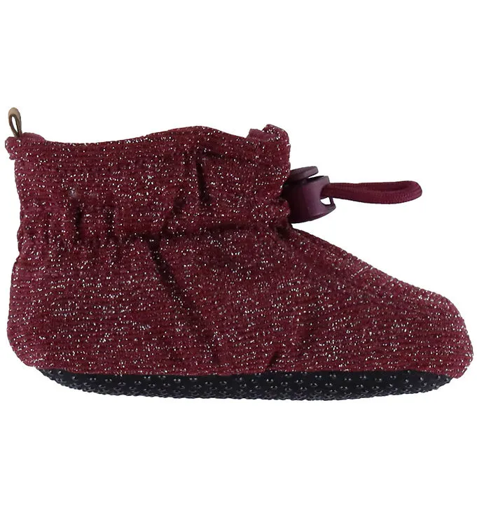 Melton Tofflor – Glitter – Bordeaux (#5239)