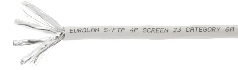 Eurolan 19D-SA-23WT-R500 Datakabel C6A, S/FTP, LSZH, Dca