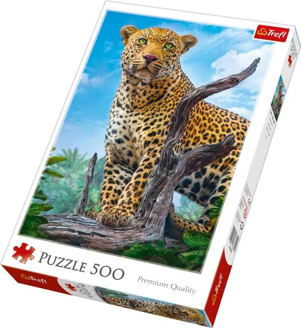Pussel – Vild Leopard 500 Bitar