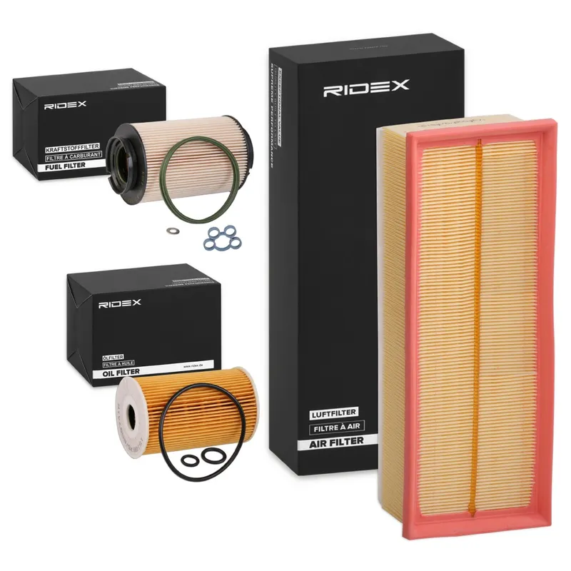 Filtersats RIDEX 4055F7747
