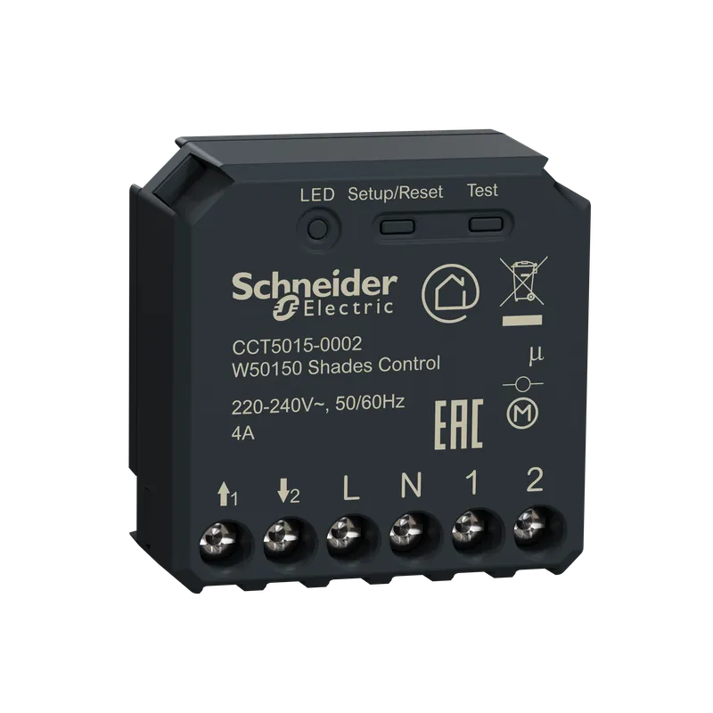 Schneider Electric Wiser CCT5015-0002 Jalusibrytarpuck med Zigbee