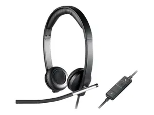 Logitech H650e 5-pack Stereo Usb-a Silver, Svart