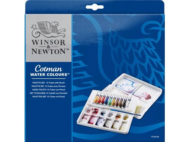 Akvarellfärg set Cotman 10x8ml