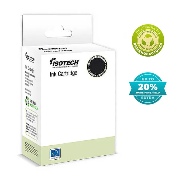 ISOTECH C13T18114012 / Alternative to Epson 18XL / Black Ink