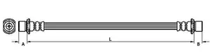 METZGER 4110788 Bromsslang