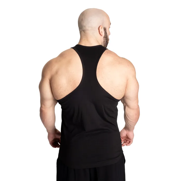 Standard Essential T‑Back Linne Svart (#7194)