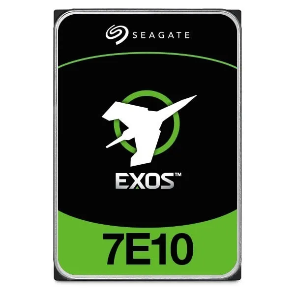 Seagate Exos 7E10 - 2TB - Hårddisk - ST2000NM001B - Serial Attached SCSI 3 - 3,5″