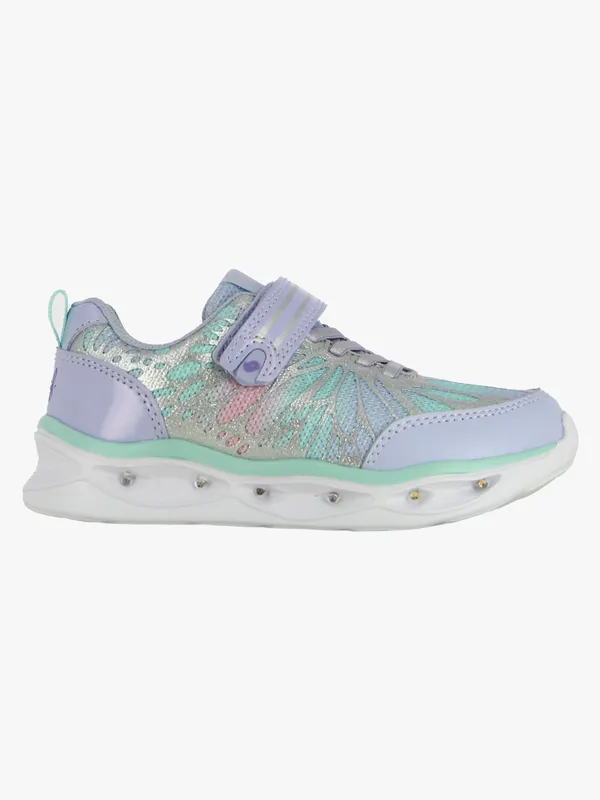 Leaf Malmen Blinkande Sneakers, Lilac, 30