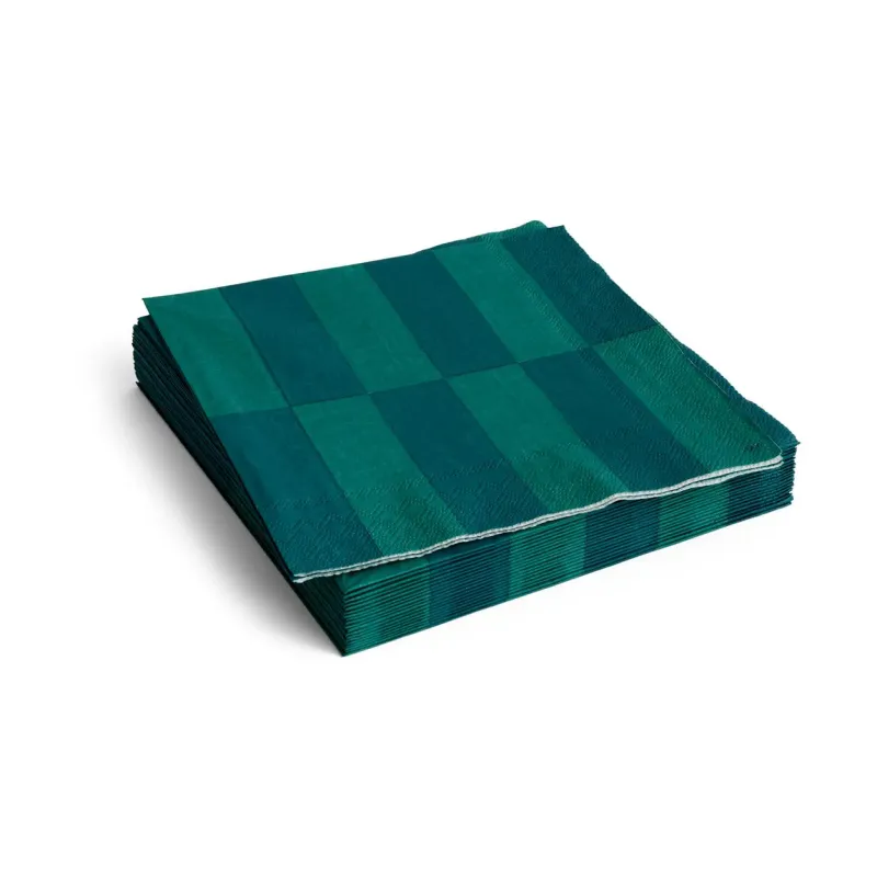HAY Pattern Dinner servett 40×40 cm 20-pack Dinner green-dark green