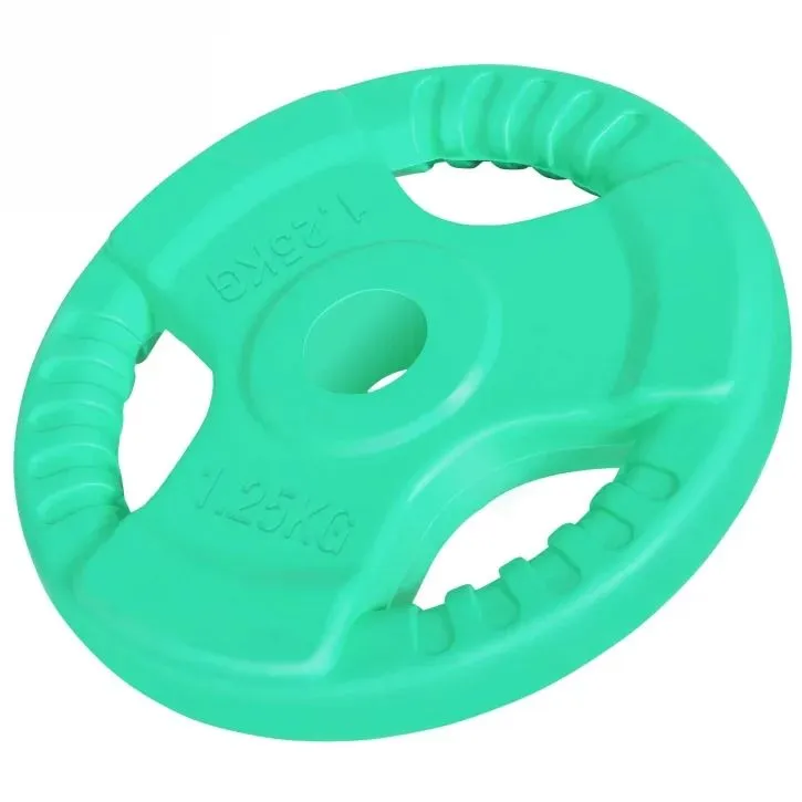 Viktskivor Trigrip 31mm 1,25-25kg - Ljusgrön 1,25kg