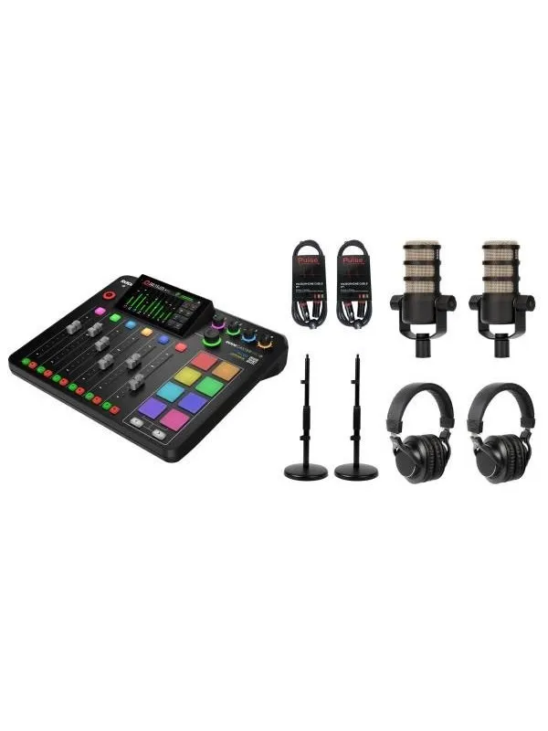 Røde RODEcaster PRO II Podcasting Dual Bundle
